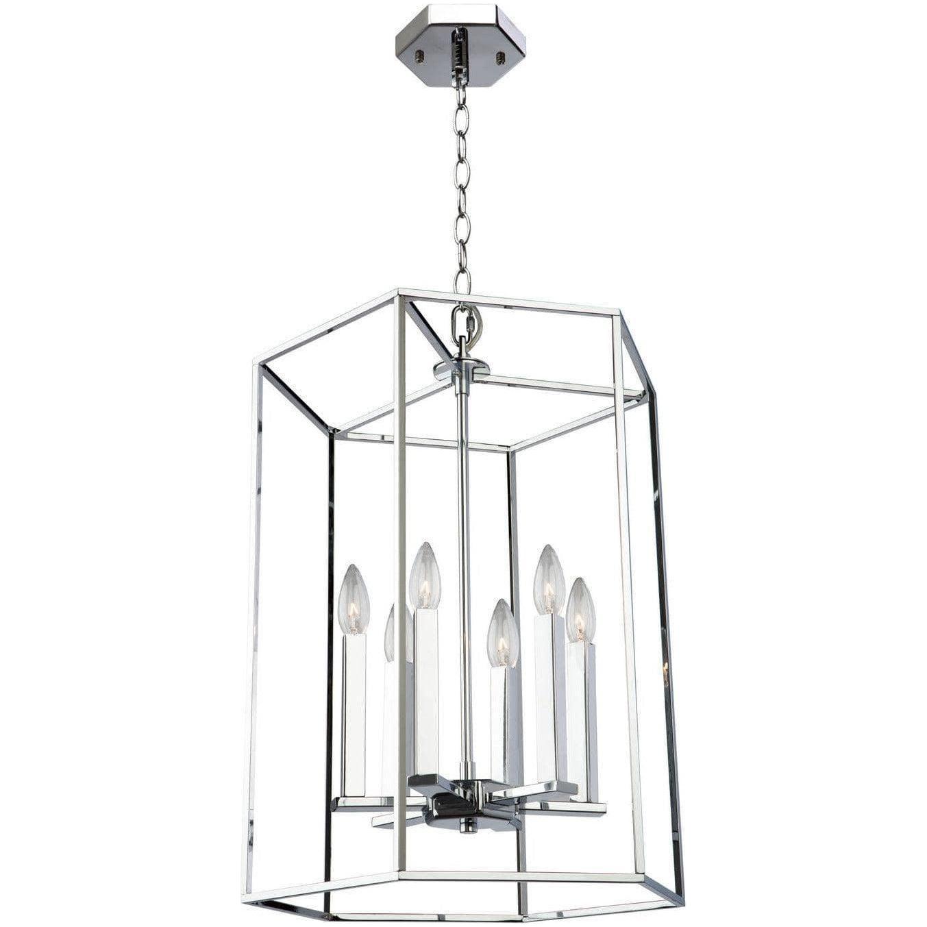 Artcraft Lighting - Modern Elegance Six Light Chandelier - AC10772CH | Montreal Lighting & Hardware
