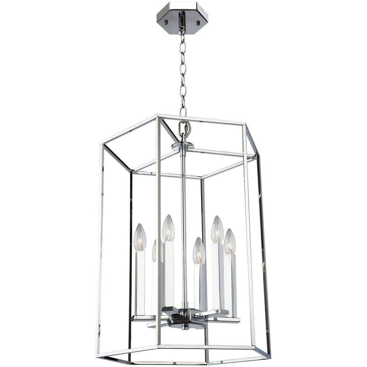 Artcraft Lighting - Modern Elegance Six Light Chandelier - AC10772CH | Montreal Lighting & Hardware