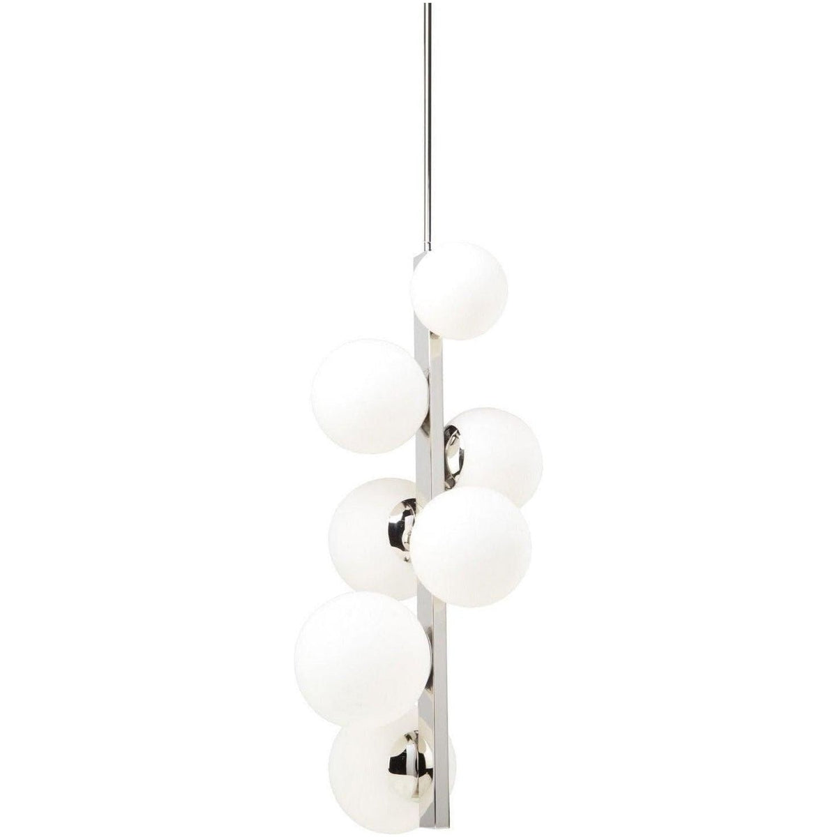 Artcraft Lighting - Moonglow Seven Light Chandelier - SC13221PN | Montreal Lighting & Hardware