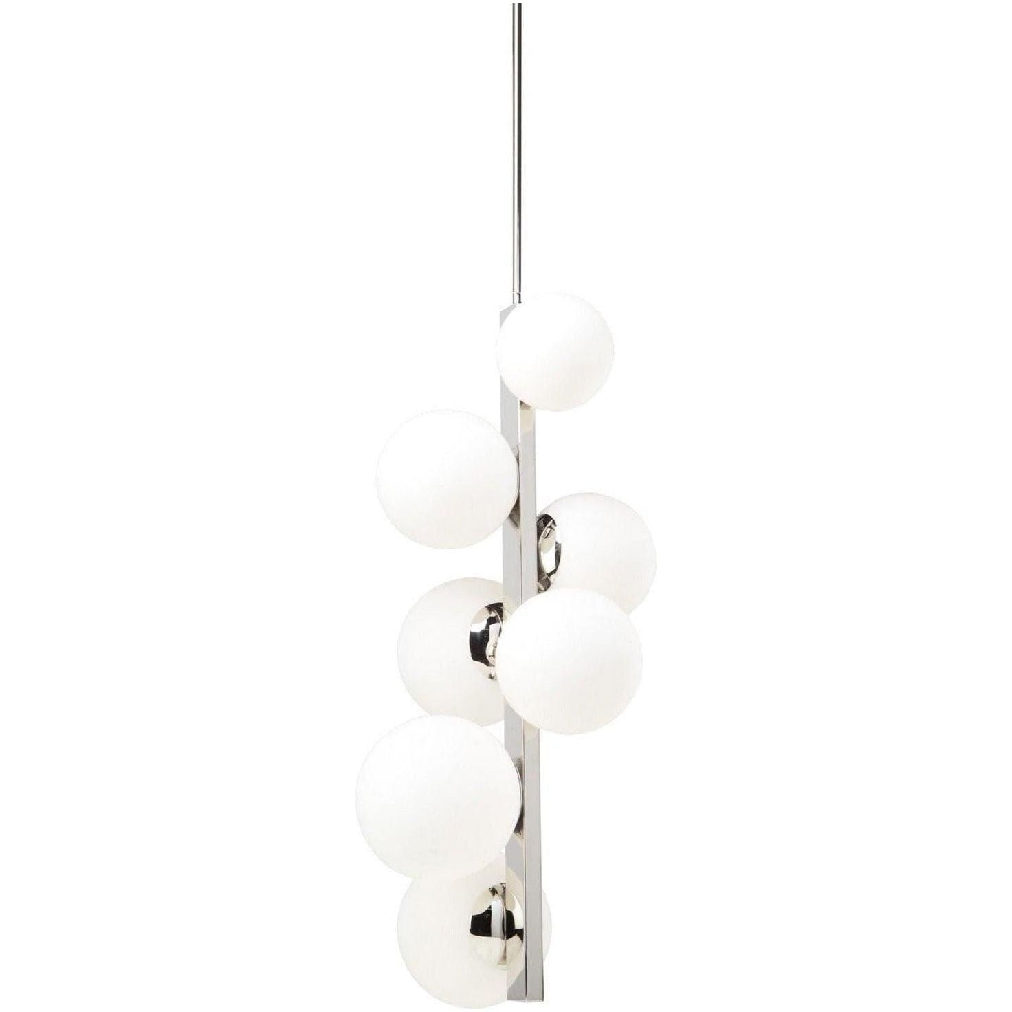 Artcraft Lighting - Moonglow Seven Light Chandelier - SC13221PN | Montreal Lighting & Hardware