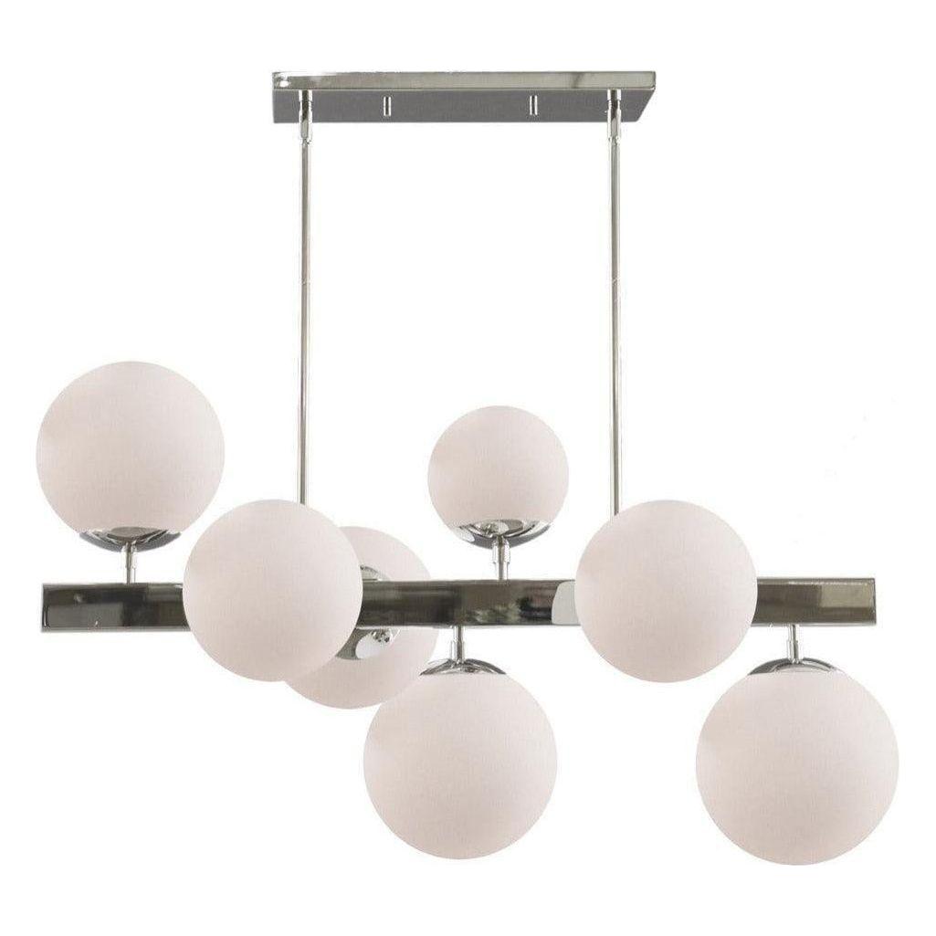 Artcraft Lighting - Moonglow Seven Light Chandelier - SC13223PN | Montreal Lighting & Hardware