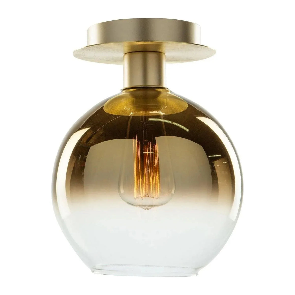 Artcraft Lighting - Morning Mist Semi-Flush Mount - SC13280GD | Montreal Lighting & Hardware