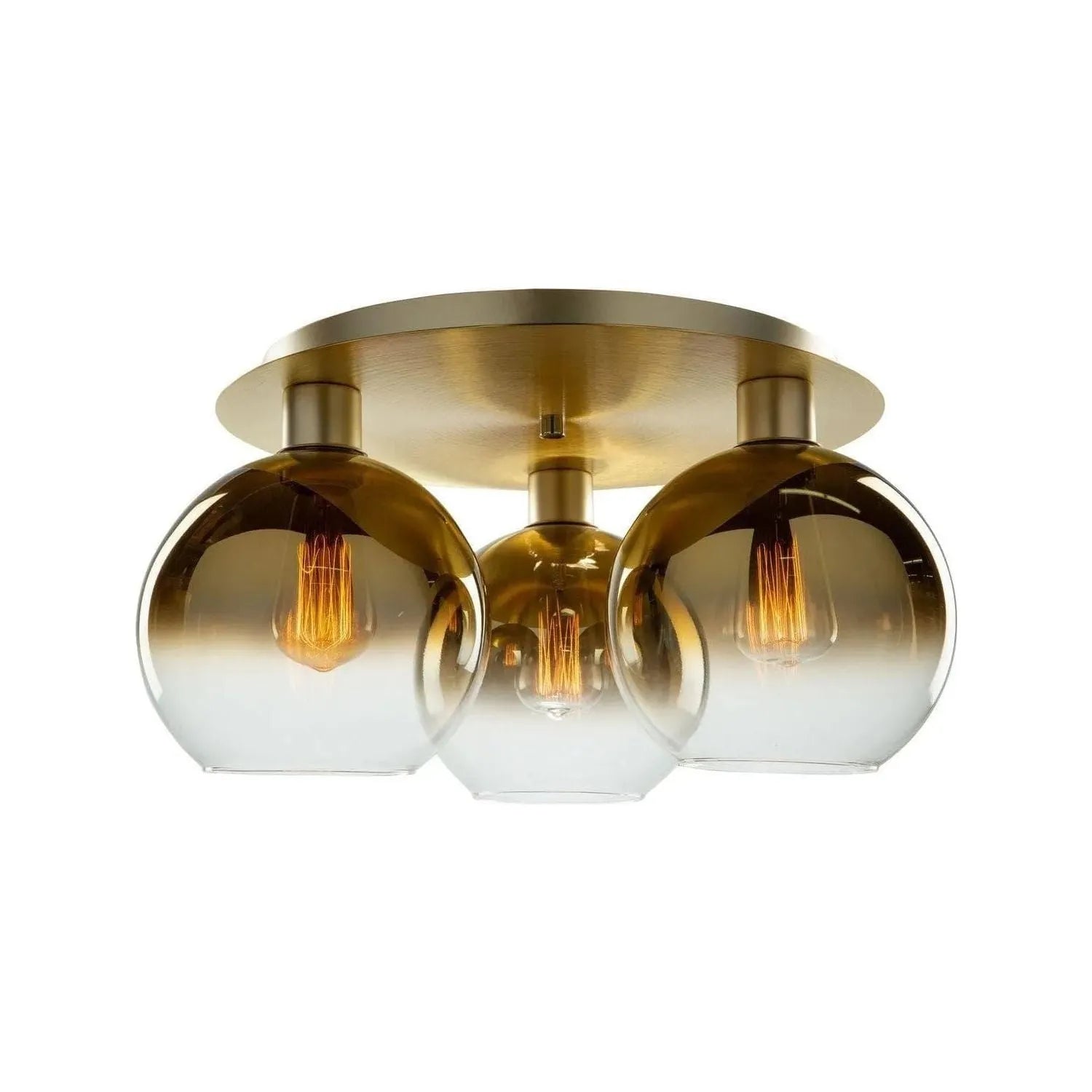 Artcraft Lighting - Morning Mist Semi-Flush Mount - SC13280GD | Montreal Lighting & Hardware
