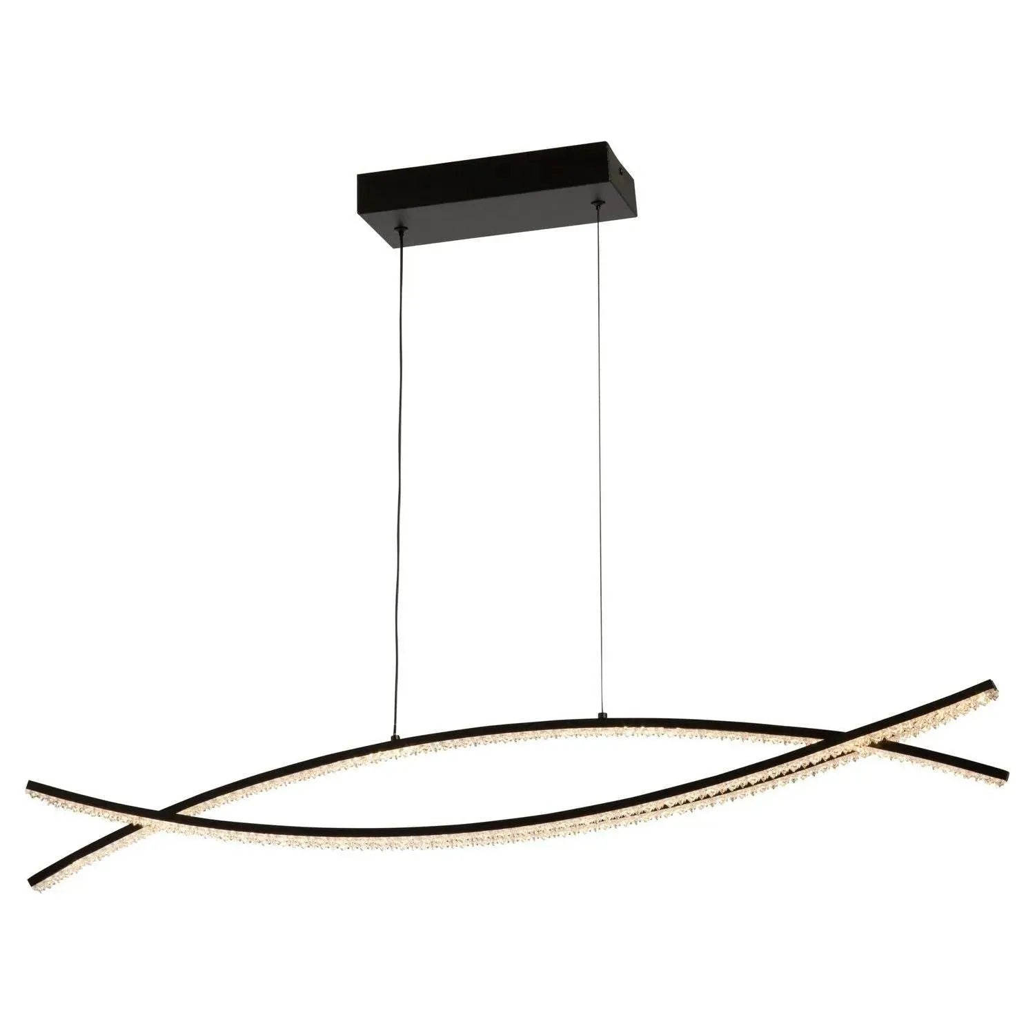 Artcraft Lighting - Nova LED Island Pendant - AC6713BK | Montreal Lighting & Hardware
