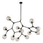 Artcraft Lighting - Organic 12 Light Chandelier - JA14022BK | Montreal Lighting & Hardware