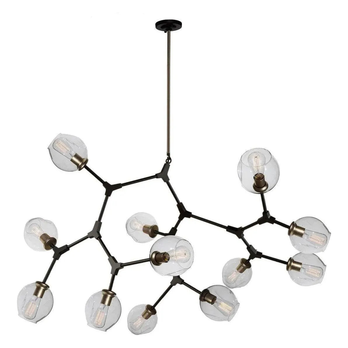 Artcraft Lighting - Organic 12 Light Chandelier - JA14022VB | Montreal Lighting & Hardware