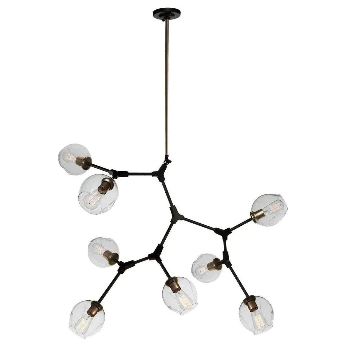 Artcraft Lighting - Organic Eight Light Chandelier - JA14028VB | Montreal Lighting & Hardware
