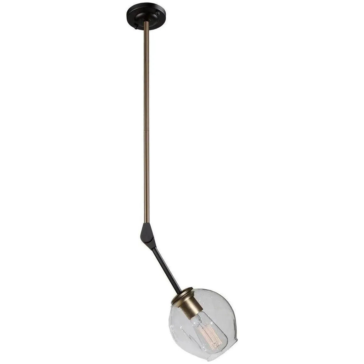 Artcraft Lighting - Organic One Light Pendant - JA14020VB | Montreal Lighting & Hardware