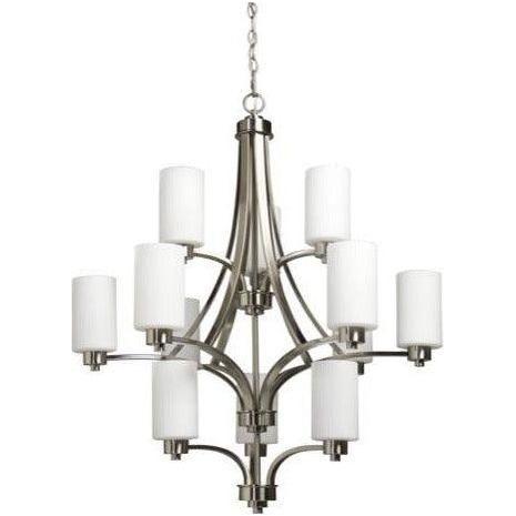 Artcraft Lighting - Parkdale 12 Light Chandelier - AC1312PN | Montreal Lighting & Hardware