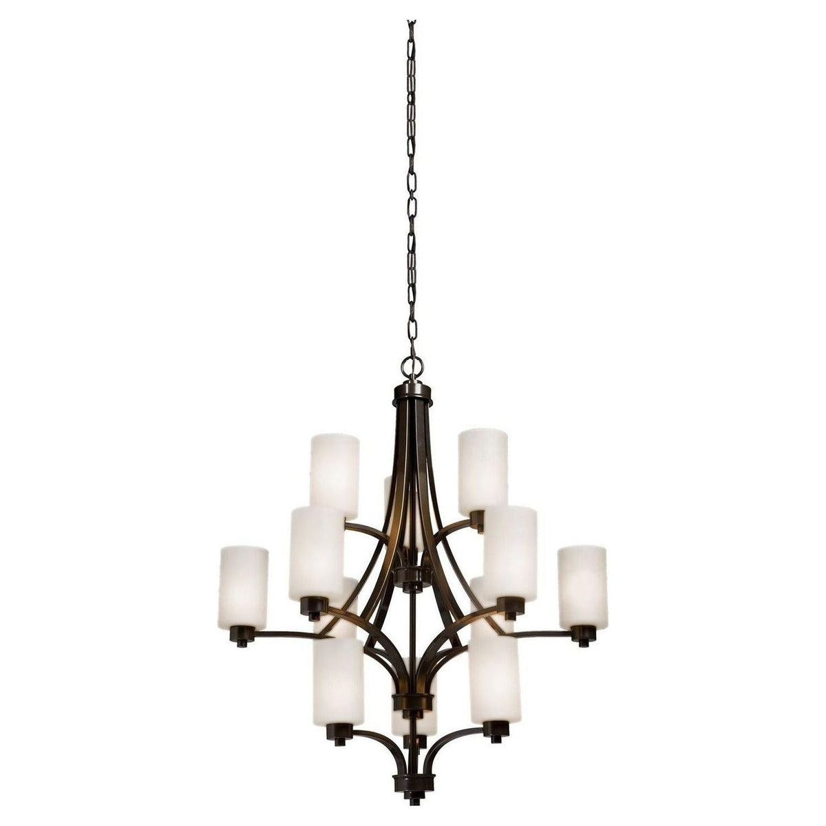 Artcraft Lighting - Parkdale 12 Light Chandelier - AC1312WH | Montreal Lighting & Hardware