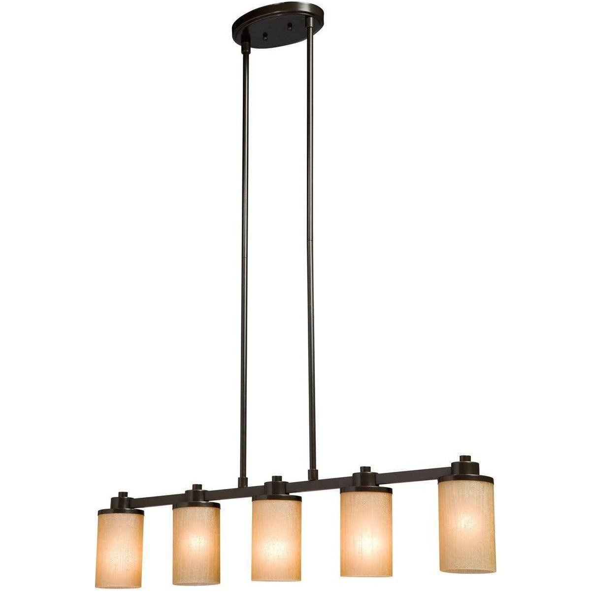 Artcraft Lighting - Parkdale Five Light Island Pendant - AC1306OB | Montreal Lighting & Hardware