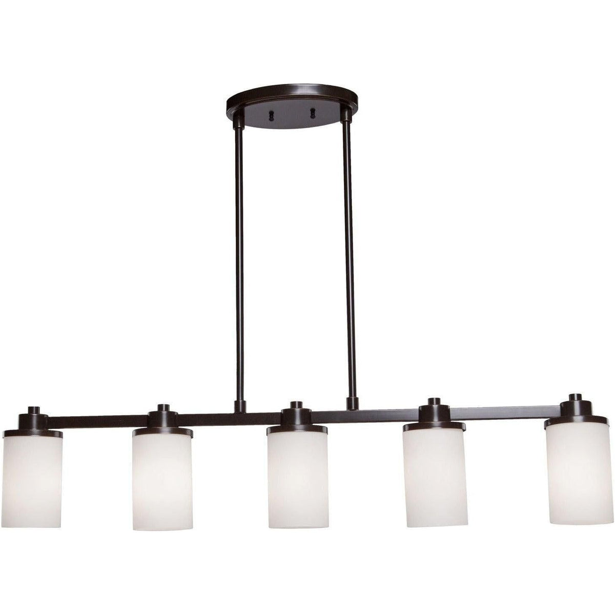 Artcraft Lighting - Parkdale Five Light Island Pendant - AC1306WH | Montreal Lighting & Hardware