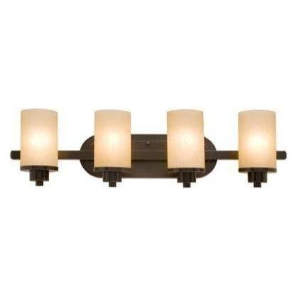 Artcraft Lighting - Parkdale Four Light Bathroom Vanity - AC1304OB | Montreal Lighting & Hardware
