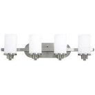 Artcraft Lighting - Parkdale Four Light Bathroom Vanity - AC1304PN | Montreal Lighting & Hardware
