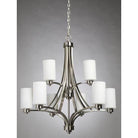 Artcraft Lighting - Parkdale Nine Light Chandelier - AC1309PN | Montreal Lighting & Hardware