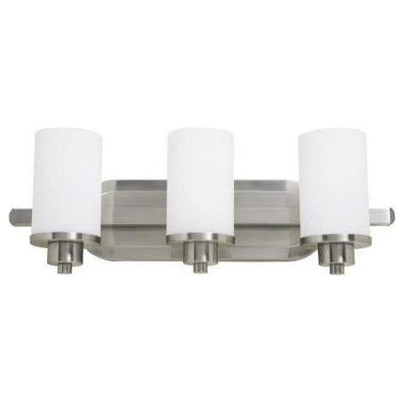 Artcraft Lighting - Parkdale Three Light Bathroom Vanity - AC1303PN | Montreal Lighting & Hardware