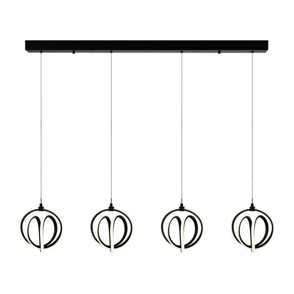 Rose Collection LED Linear Chandelier