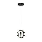 Artcraft Lighting - Rose Collection LED Pendant - AC6730BK | Montreal Lighting & Hardware