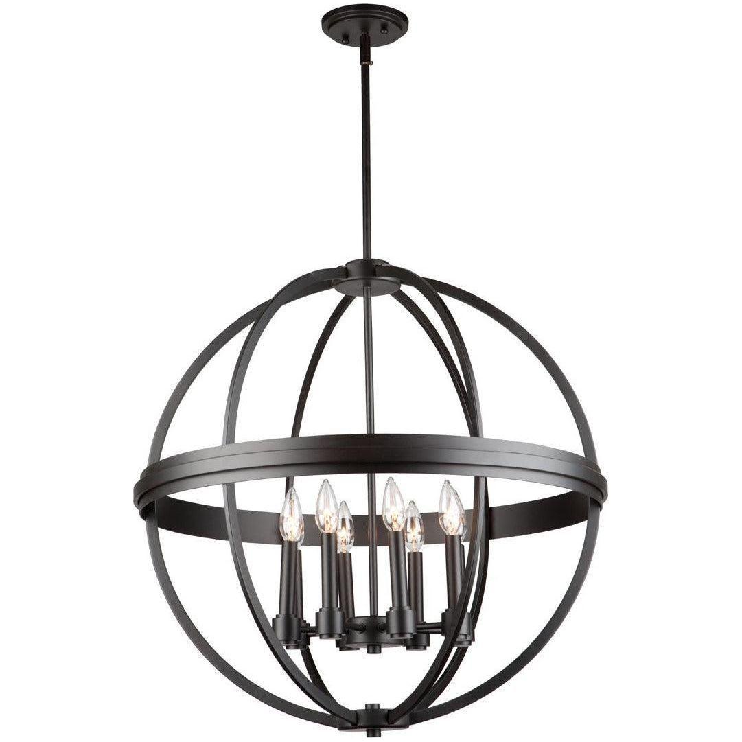 Artcraft Lighting - Roxbury Eight Light Chandelier - AC10698OB | Montreal Lighting & Hardware