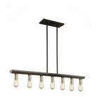 Artcraft Lighting - Sandalwood Seven Light Island Pendant - AC11358BN | Montreal Lighting & Hardware