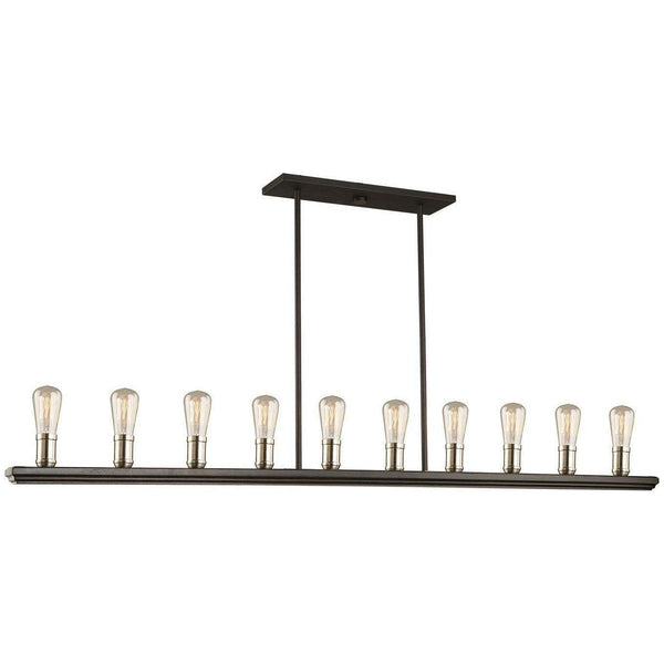Sandalwood Ten Light Island Pendant