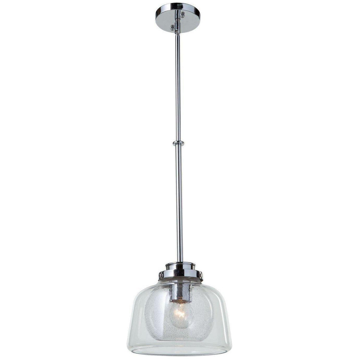 Artcraft Lighting - Single One Light Pendant - AC10050CH | Montreal Lighting & Hardware