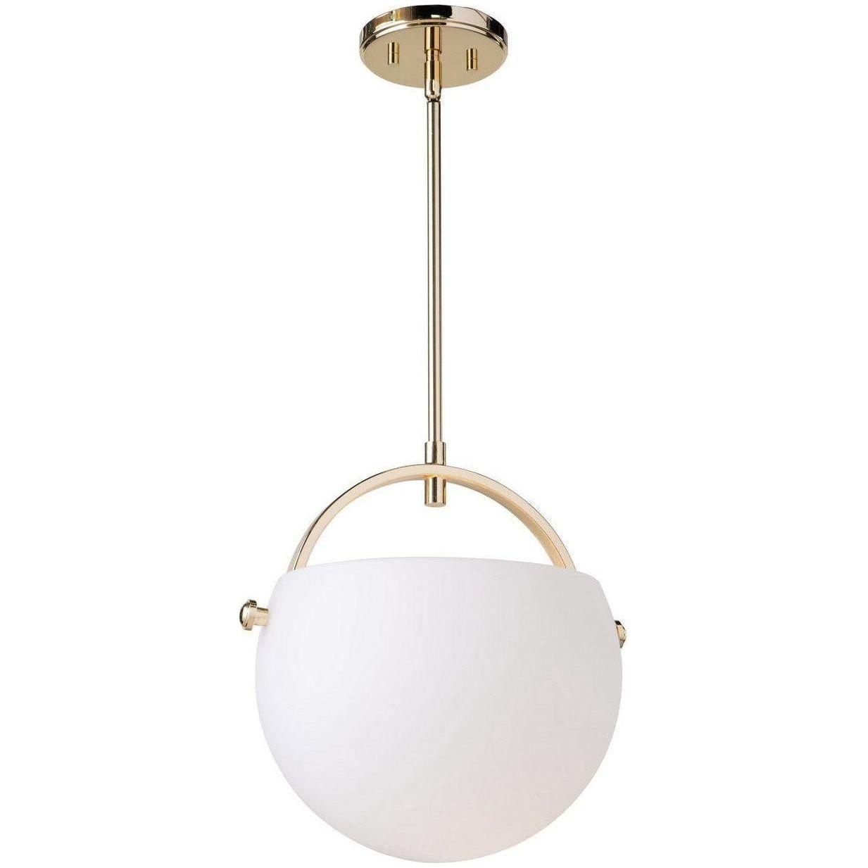 Artcraft Lighting - Single One Light Pendant - AC10080PB | Montreal Lighting & Hardware