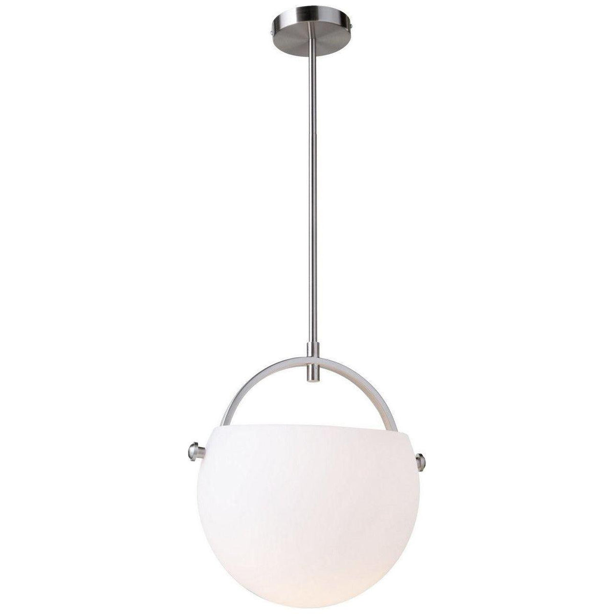 Artcraft Lighting - Single One Light Pendant - AC10080SN | Montreal Lighting & Hardware