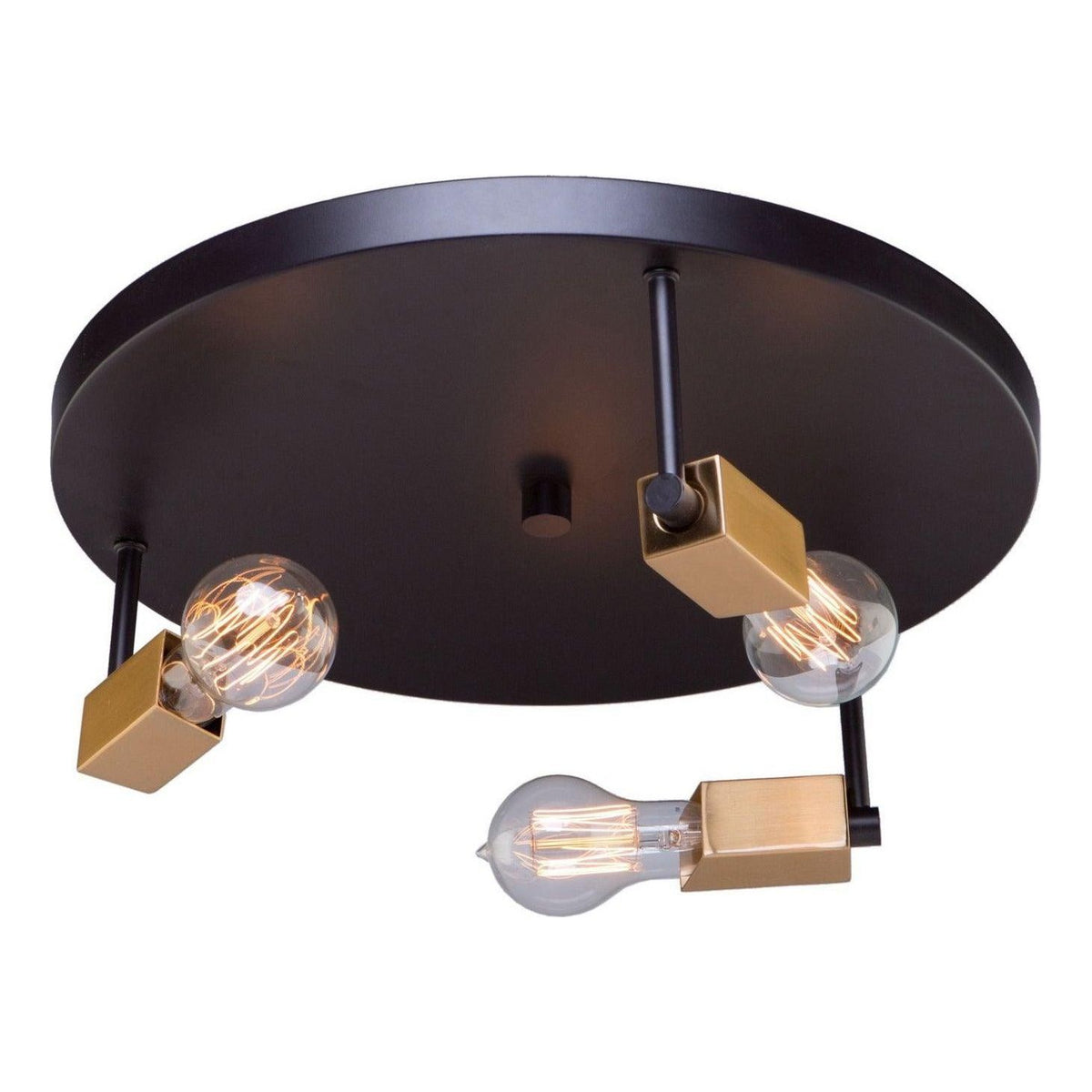 Artcraft Lighting - Skyline Three Light Flush Mount - AC11103 | Montreal Lighting & Hardware