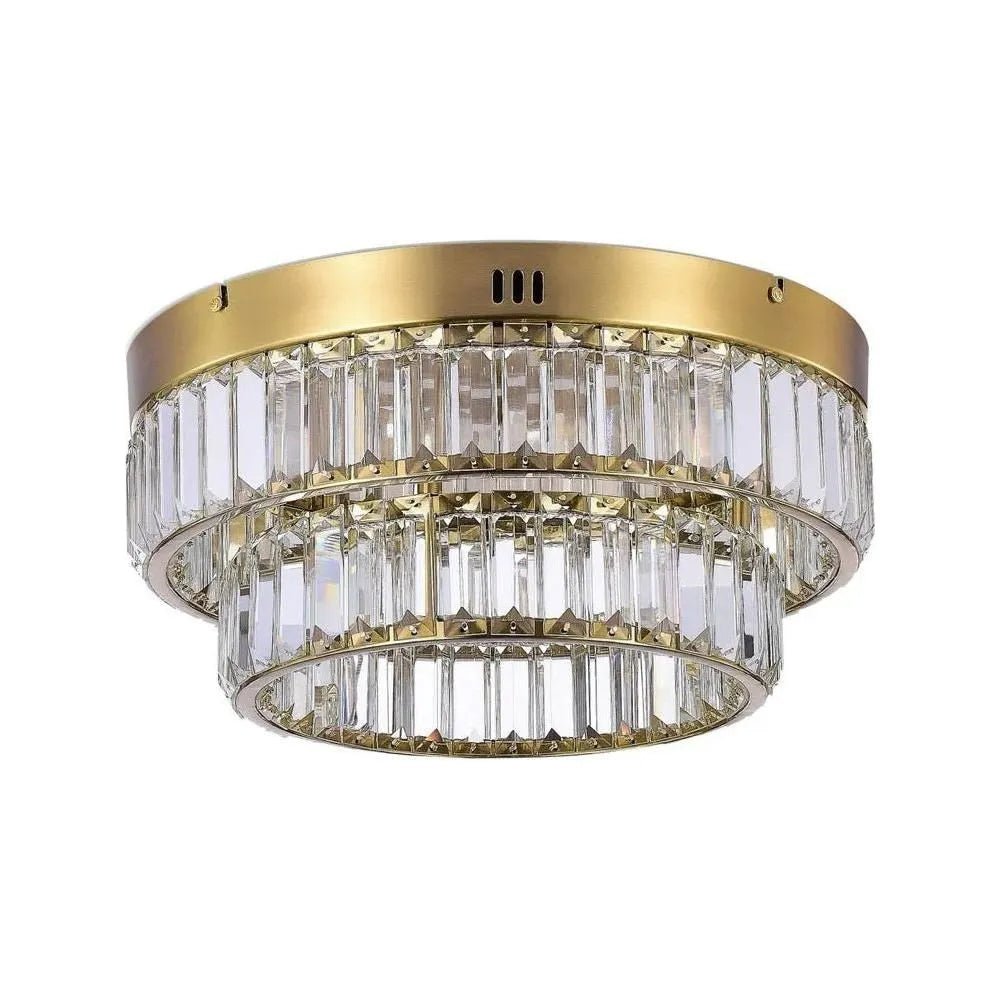 Artcraft Lighting - Stella Collection 2 Tier LED Flush Mount - AC6725BB | Montreal Lighting & Hardware