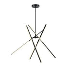 Artcraft Lighting - Stix LED Chandelier - AC7709BK | Montreal Lighting & Hardware