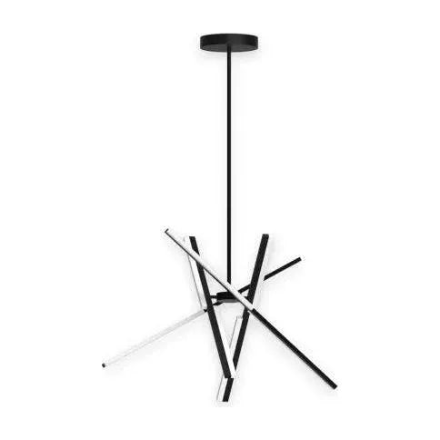 Artcraft Lighting - Stix LED Pendant - AC7708BK | Montreal Lighting & Hardware