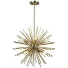 Artcraft Lighting - Sunburst Eight Light Chandelier - AC11443 | Montreal Lighting & Hardware