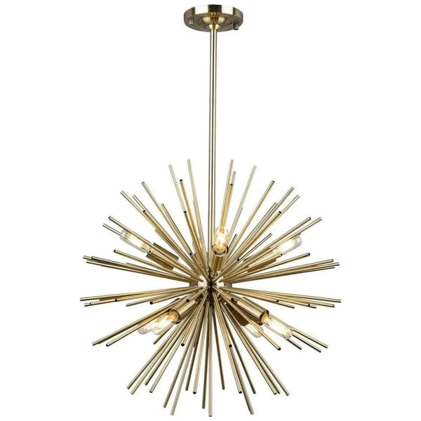 Sunburst Huit Lumière Suspendu
