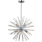 Artcraft Lighting - Sunburst Eight Light Chandelier - AC11443CH | Montreal Lighting & Hardware