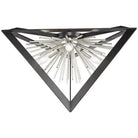 Artcraft Lighting - Sunburst Three Light Flush Mount - AC11442CH | Montreal Lighting & Hardware