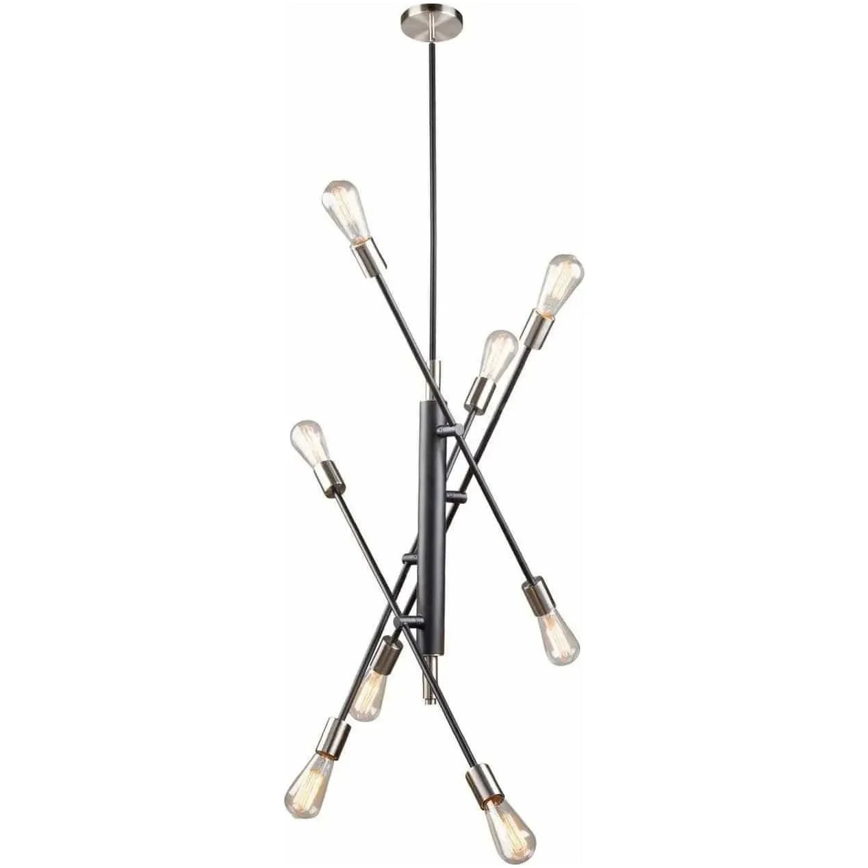 Artcraft Lighting - Truro Eight Light Pendant - AC11253NB | Montreal Lighting & Hardware
