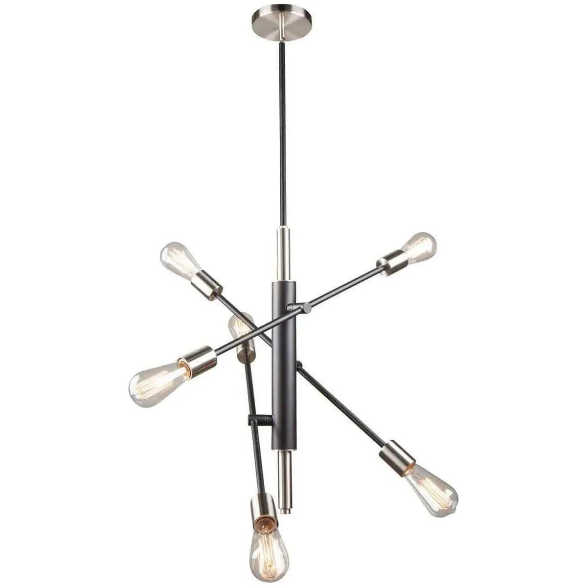 Artcraft Lighting - Truro Six Light Pendant - AC11252NB | Montreal Lighting & Hardware