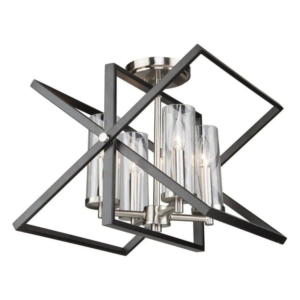 Artcraft Lighting - Vissini Four Light Semi Flush Mount - AC11471 | Montreal Lighting & Hardware