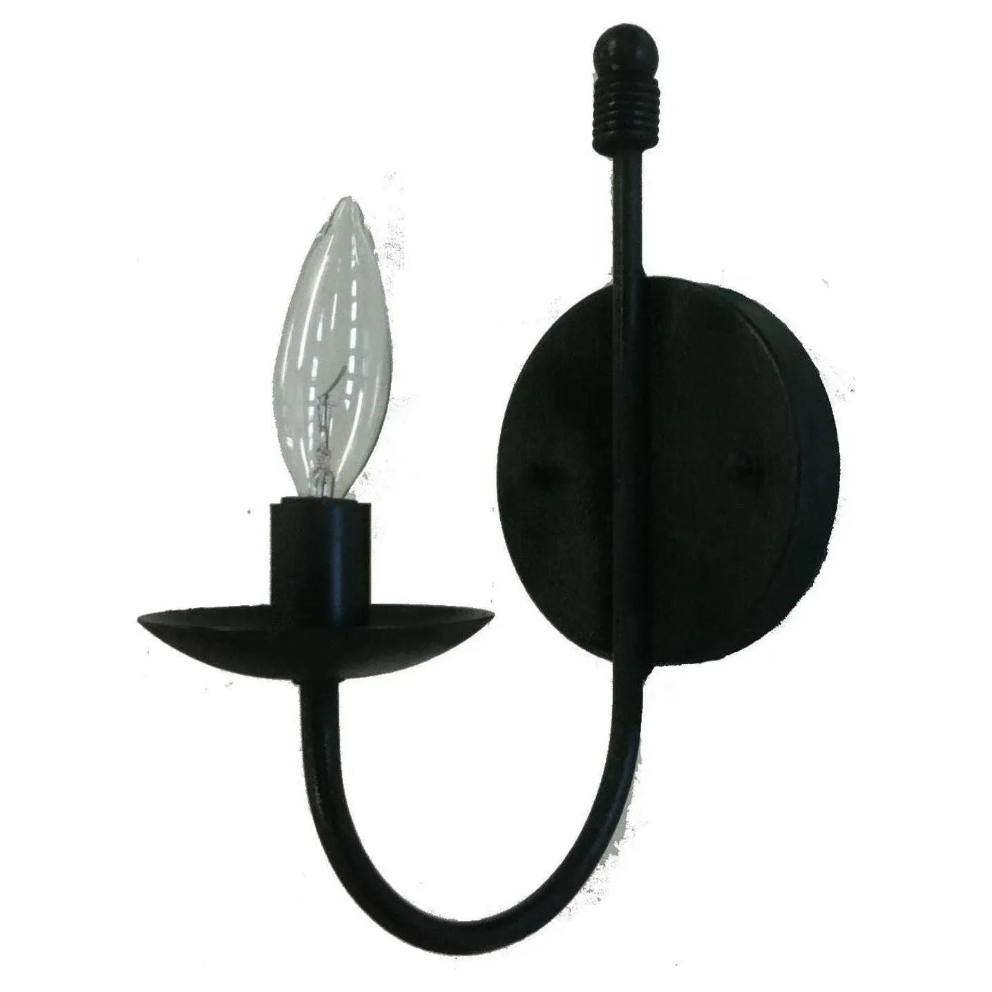Artcraft Lighting - Wrought Iron One Light Wall Sconce - AC3781EB | Montreal Lighting & Hardware