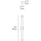 Artemide - 2.5 Square Strip Wall Light - RD902L93006A | Montreal Lighting & Hardware
