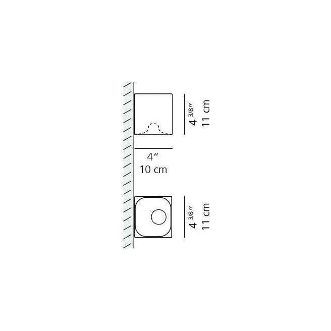 Artemide - Aede Wall Light - 0041028A | Montreal Lighting & Hardware