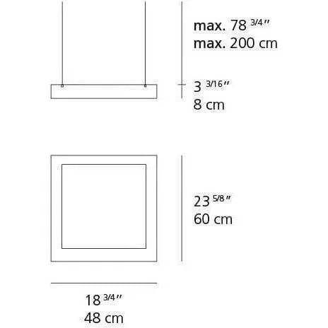 Artemide - Altrove LED Suspension - 1540118A | Montreal Lighting & Hardware