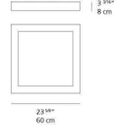 Artemide - Altrove LED Wall / Ceiling Light - 1538118A | Montreal Lighting & Hardware