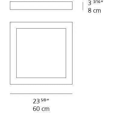 Artemide - Altrove LED Wall / Ceiling Light - 1538118A | Montreal Lighting & Hardware