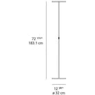 Artemide - Athena Floor Lamp - 1833035A | Montreal Lighting & Hardware