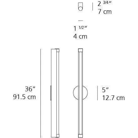 Artemide - Basic Bath Strip Light - RD563201 | Montreal Lighting & Hardware