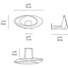 Artemide - Cabildo LED Wall Light - 1181W18A | Montreal Lighting & Hardware
