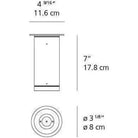 Artemide - Calumet Outdoor Ceiling Light - T41931LW18 | Montreal Lighting & Hardware