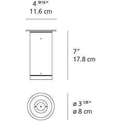 Artemide - Calumet Outdoor Ceiling Light - T41931LW18 | Montreal Lighting & Hardware
